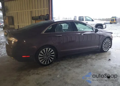 2017 Lincoln Mkz Black Label из США, поврежденный, VIN 3LN6L5G9XHR654983